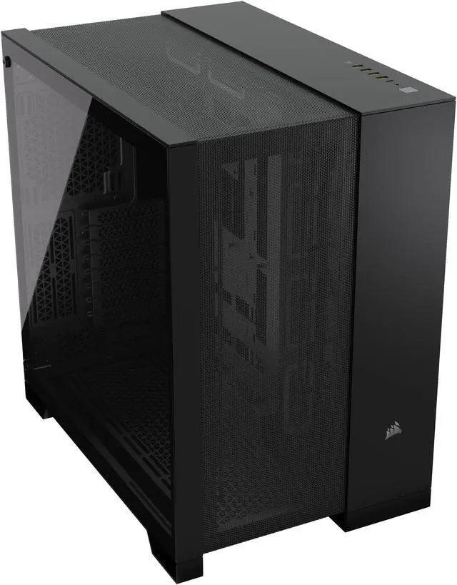 Alt view image 12 of 18 - CORSAIR 6500D Airflow Tempered Glass Super Mid-Tower, Black