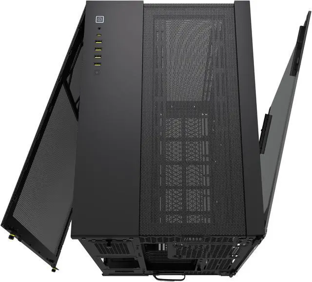 Alt view image 14 of 18 - CORSAIR 6500D Airflow Tempered Glass Super Mid-Tower, Black