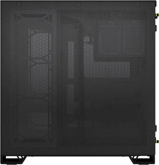 Alt view image 7 of 19 - CORSAIR 6500X Mid-Tower Dual Chamber PC Case – Unobstructed view with wraparound front and side glass panels – Fits up to 10x 120mm fans – 4x Radiator Mounting Positions