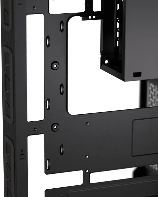 Alt view image 18 of 19 - CORSAIR 6500X Mid-Tower Dual Chamber PC Case – Unobstructed view with wraparound front and side glass panels – Fits up to 10x 120mm fans – 4x Radiator Mounting Positions