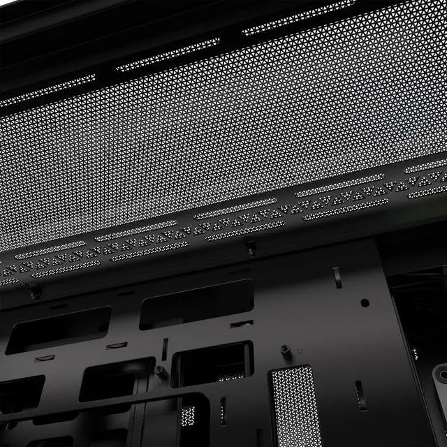 Alt view image 14 of 20 - CORSAIR iCUE LINK 2500X RGB Micro ATX Dual Chamber PC Case – Two Tempered Glass Panels – 2x RX120 RGB  Fans Included – Highly Customizable