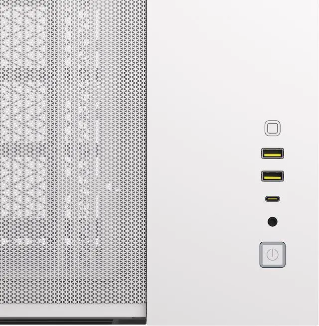 Alt view image 10 of 19 - CORSAIR iCUE LINK 2500X RGB Micro ATX Dual Chamber PC Case – White – Two Tempered Glass Panels – 2x  RX120 RGB Fans Included – Highly Customizable