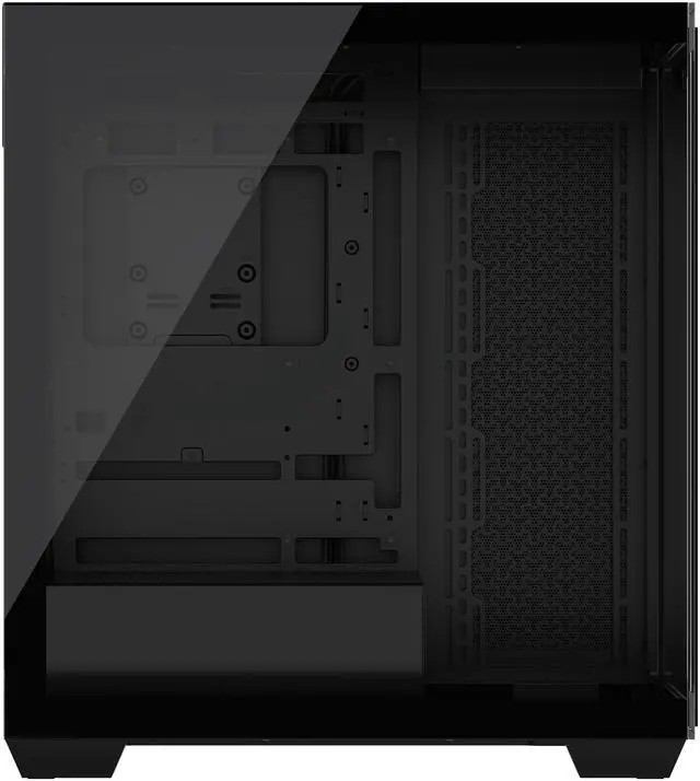 Alt view image 11 of 20 - CORSAIR 3500X Tempered Glass Mid-Tower PC Case, Black – No Fans Included - Reverse Connection Motherboard Compatible – Fits up to 10x 120mm Fans – Up to 2x 360mm Radiators
