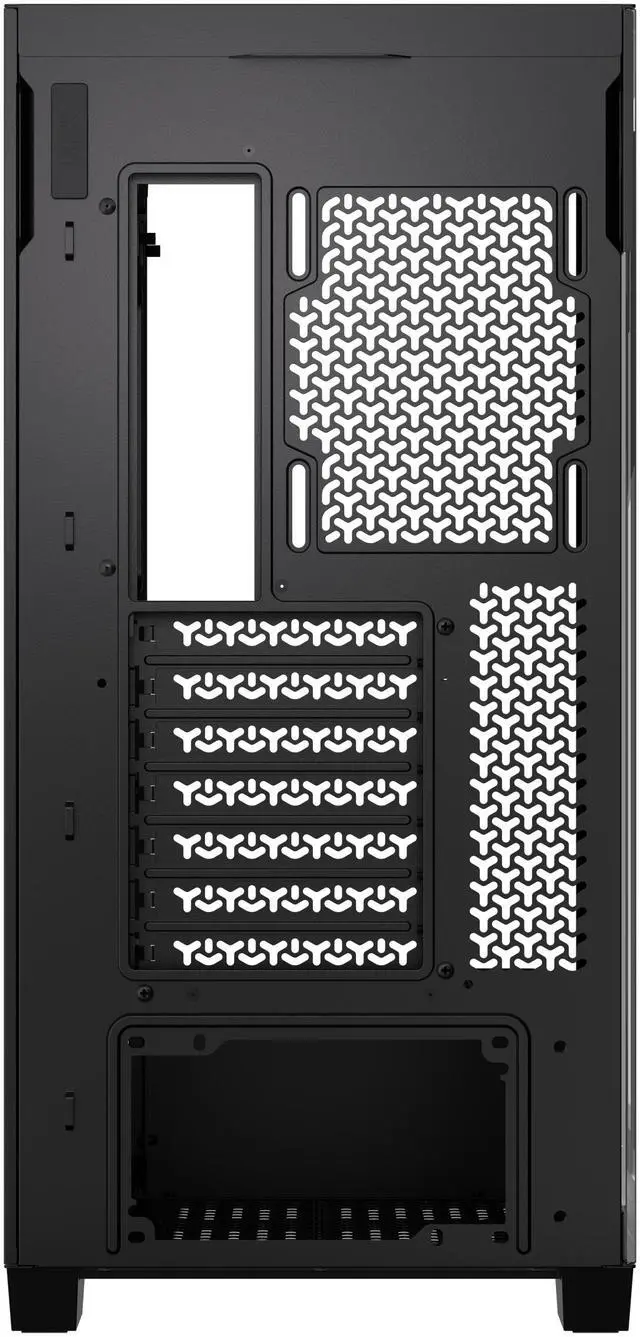 Alt view image 14 of 20 - CORSAIR 3500X Tempered Glass Mid-Tower PC Case, Black – No Fans Included - Reverse Connection Motherboard Compatible – Fits up to 10x 120mm Fans – Up to 2x 360mm Radiators