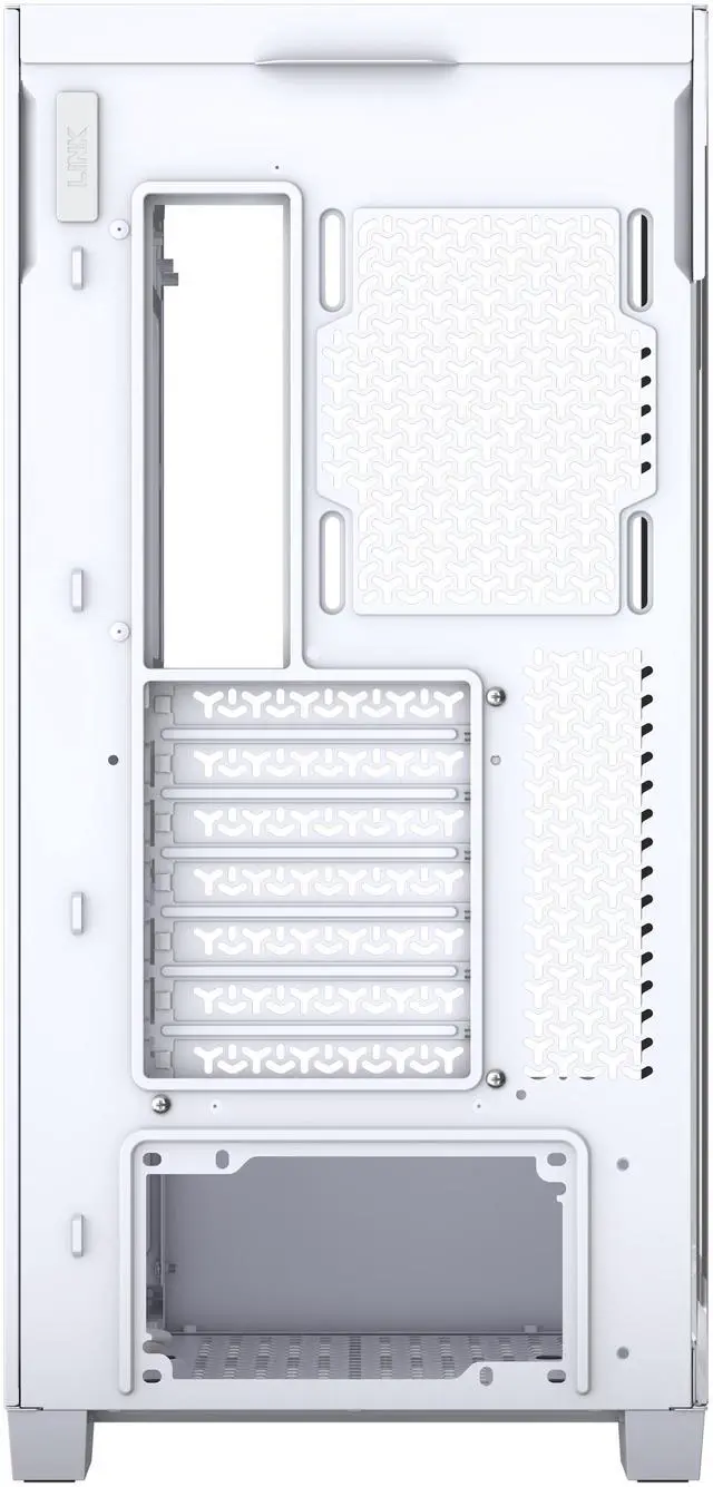 Alt view image 14 of 20 - CORSAIR 3500X Tempered Glass Mid-Tower PC Case, White – No Fans Included - Reverse Connection Motherboard Compatible – Fits up to 10x 120mm Fans – Up to 2x 360mm Radiators