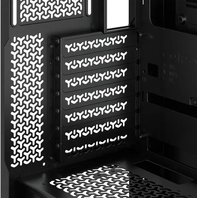 Alt view image 16 of 17 - CORSAIR 3500X ARGB Tempered Glass Mid-Tower PC Case, Black – 3x Pre-Installed RS120 ARGB Fans – Reverse Connection Motherboard Compatible – Fits up to 10x 120mm Fans