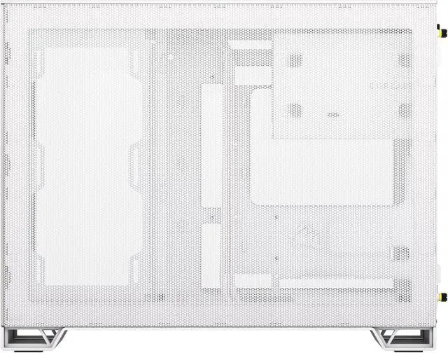 Alt view image 7 of 13 - CORSAIR 2500X Micro ATX Dual Chamber PC Case, White/Satin Gray Aluminum, CC-9011289-WW
