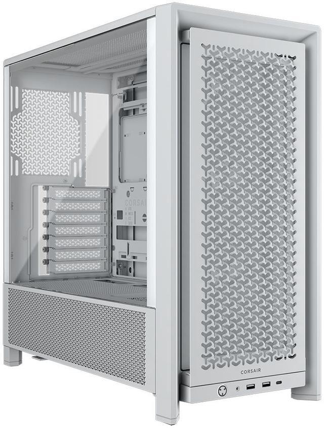 Main image of Corsair FRAME 4000D RS White Steel / Tempered Glass ATX Mid Tower Computer Case