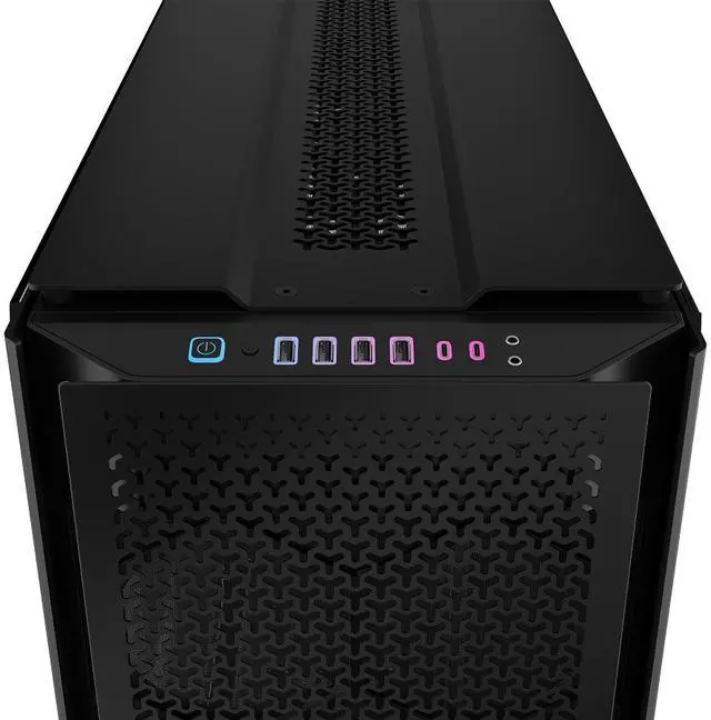 Alt view image 11 of 19 - CORSAIR 9000D RGB AIRFLOW Super Full-Tower PC Case- Black