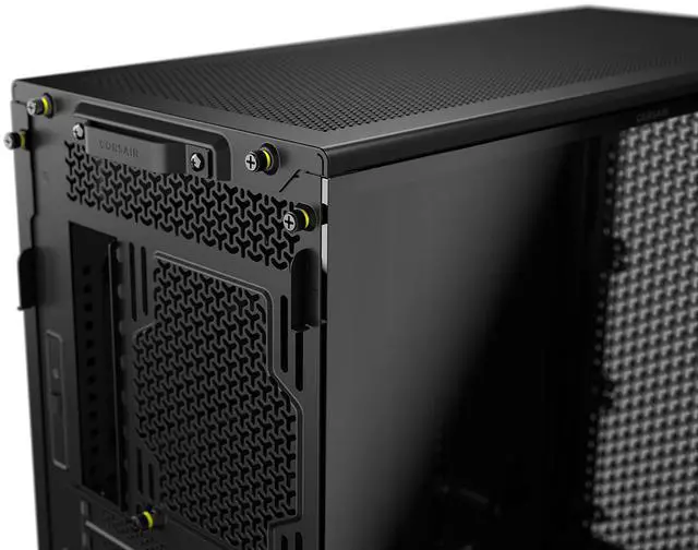 Alt view image 13 of 20 - CORSAIR FRAME 5000D RS Modular High Airflow Mid-Tower PC Case, Black – Fully Customizable Design – InfiniRail™ Fan Mounting System – Fits Multiple 360mm Radiators or a 420mm Radiator – Reverse Motherboard Connector Compatible
