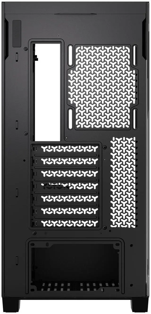 Alt view image 9 of 20 - CORSAIR 3500X LX-R RGB Mid-Tower PC Case – 3x Pre-installed LX120-R RGB Fans – Includes iCUE LINK System Hub - GPU Anti-Sag Arm – Tempered Glass – Fits up to 10x 120mm Fans – Reverse Connector Motherboard Compatible, Black