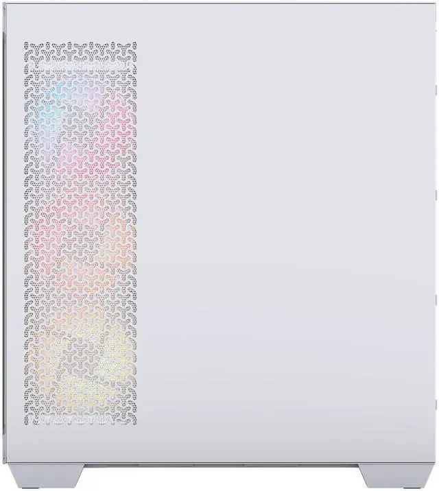 Alt view image 8 of 20 - CORSAIR 3500X LX-R RGB Mid-Tower PC Case – 3x Pre-installed LX120-R RGB Fans – Includes iCUE LINK System Hub - GPU Anti-Sag Arm – Tempered Glass – Fits up to 10x 120mm Fans – Reverse Connector Mother