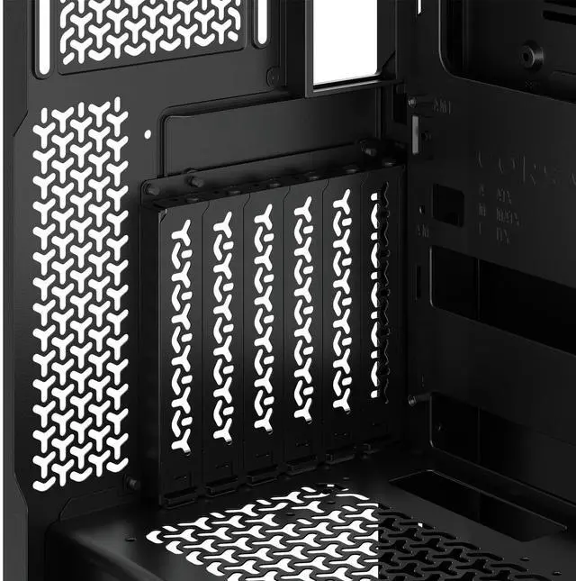 Alt view image 14 of 20 - CORSAIR 3500X RS-R ARGB Mid-Tower PC Case – 3x Pre-Installed RS120-R ARGB Fans – GPU Anti-Sag Arm – Tempered Glass – Fits up to 10x 120mm Fans – Reverse Connection Motherboard Compatible