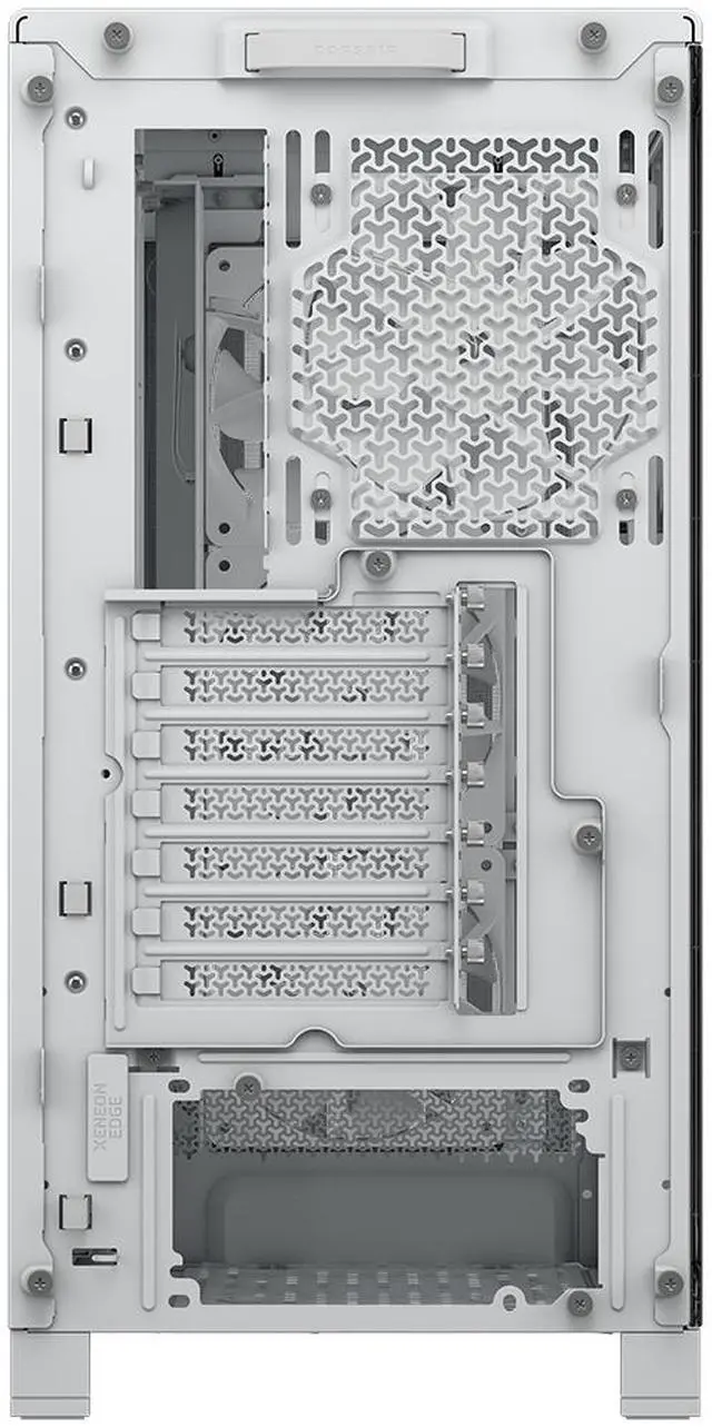 Alt view image 10 of 17 - CORSAIR FRAME 4000D WOOD RS Modular High Airflow Mid-Tower PC Case, White & Oak. 3x 360mm Radiator Mounts. 4x RS120 PWM fans included - 13x 120mm fan mounts or 7x 140mm fans