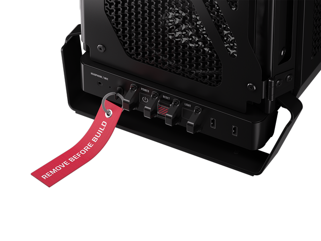 Alt view image 12 of 20 - CORSAIR WARTHOG Airflow Mid-Tower Case - Thick Steel Construction - High-Airflow Performance - InfiniRail™ Fan Mounting System - Fits Multiple 360mm Radiators - Reverse Motherboard Support - Black