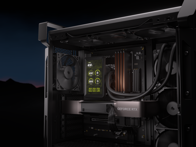 Alt view image 19 of 20 - CORSAIR WARTHOG Airflow Mid-Tower Case - Thick Steel Construction - High-Airflow Performance - InfiniRail™ Fan Mounting System - Fits Multiple 360mm Radiators - Reverse Motherboard Support - Black