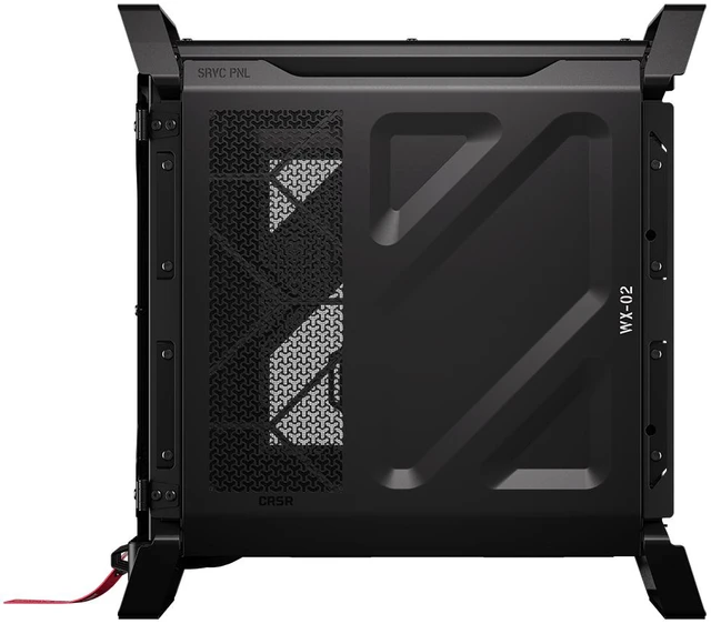 Alt view image 6 of 19 - CORSAIR WARTHOG RS Airflow Mid-Tower Case - Thick Steel Construction - 2x RS200 & 1x RS120 fans - High-Airflow Performance - InfiniRailFan Mounting System - Fits Multiple 360mm Radiators - Black
