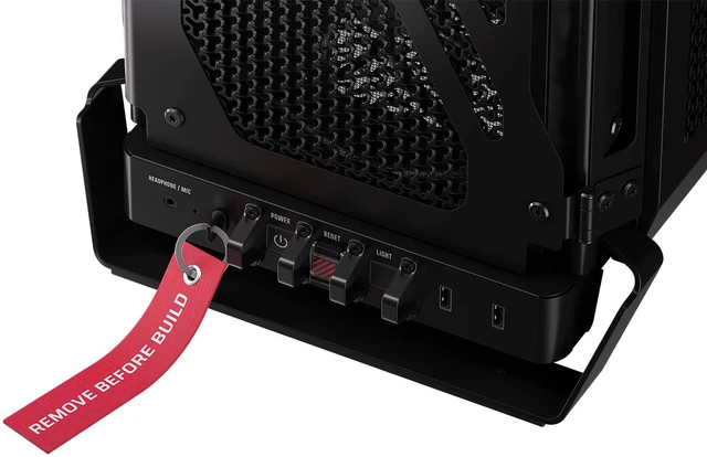 Alt view image 14 of 19 - CORSAIR WARTHOG RS Airflow Mid-Tower Case - Thick Steel Construction - 2x RS200 & 1x RS120 fans - High-Airflow Performance - InfiniRailFan Mounting System - Fits Multiple 360mm Radiators - Black