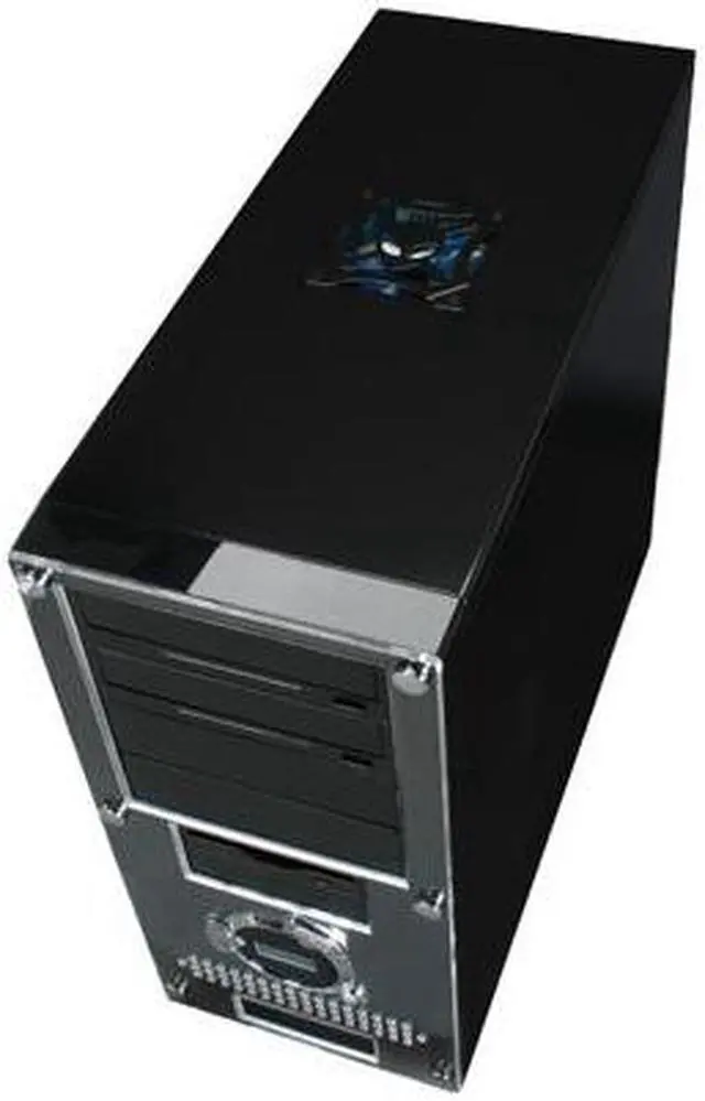 Alt view image 7 of 12 - APEVIA X-Dreamer ATXB3KLW-BK/420W Black Steel ATX Mid Tower Computer Case ATX 420W power supply for AMD/Intel Power Supply