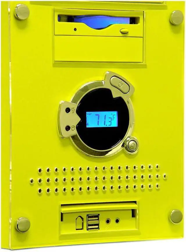 Alt view image 3 of 11 - APEVIA X-Dreamer ATXB3KLW-YL Yellow Steel ATX Mid Tower Computer Case 420W Power Supply