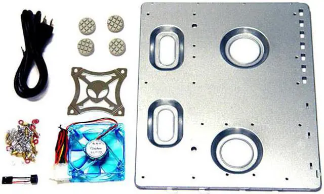 Alt view image 10 of 12 - APEVIA X-Dreamer II ATXB4KLW-AL Silver Steel ATX Mid Tower Computer Case ATX 420W for AMD/Intel Power Supply