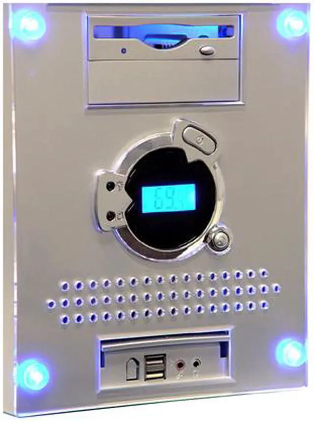 Alt view image 3 of 12 - APEVIA X-Dreamer II ATXB4KLW-AL Silver Steel ATX Mid Tower Computer Case ATX 420W for AMD/Intel Power Supply