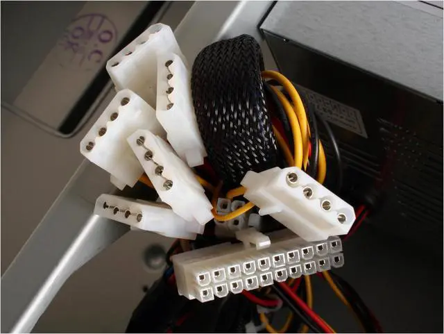 Alt view image 15 of 17 - APEVIA X-Alien ATXA1A/420 Beige Steel Server Computer Case 420W Power Supply