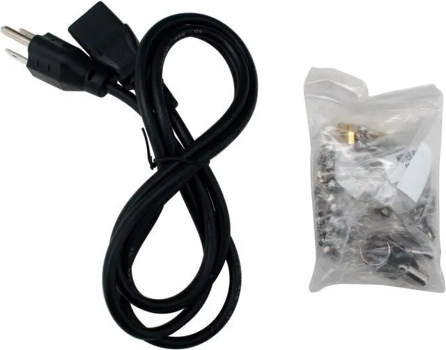 Alt view image 14 of 15 - APEVIA X-Alien ATXA1A-BK/420 Black Steel Server Computer Case 420W Power Supply