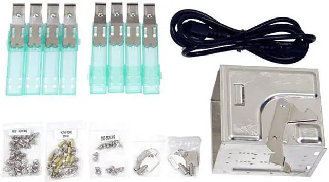 Alt view image 12 of 13 - APEVIA X-Navigator ATXA8NW-AL/500 Silver / Black Aluminum ATX Full Tower Computer Case 500W Power Supply