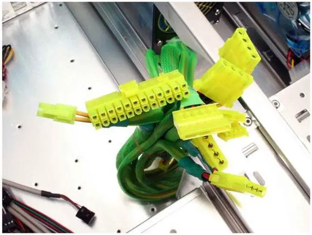 Alt view image 10 of 13 - APEVIA X-Navigator ATXA8NW-AL/500 Silver / Black Aluminum ATX Full Tower Computer Case 500W Power Supply