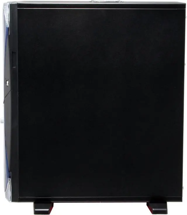 Alt view image 14 of 16 - APEVIA X-Navigator ATXA8NW-BL/500 Black/Blue Aluminum ATX Mid Tower Computer Case 500W Power Supply
