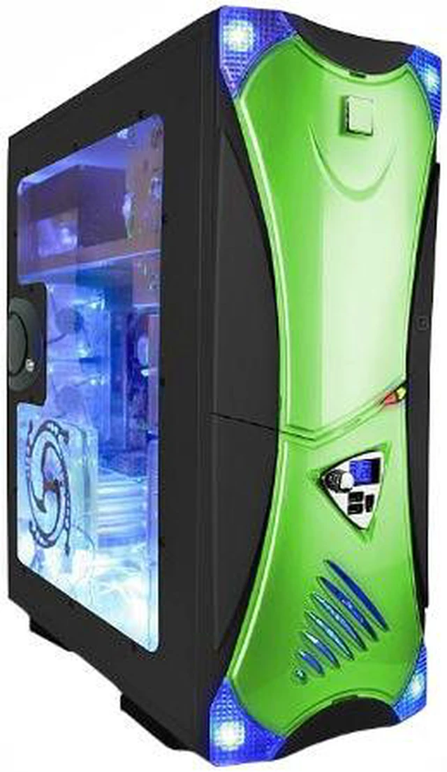 APEVIA X-Navigator ATXA8NW-GN/500 Black/Green Computer Case - Newegg.com