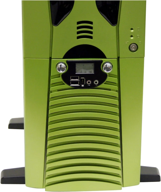 Babyatx Computer APEVIA X-SUPERALIEN ATXA6SW-GN/420 Green Computer Case - Newegg.com