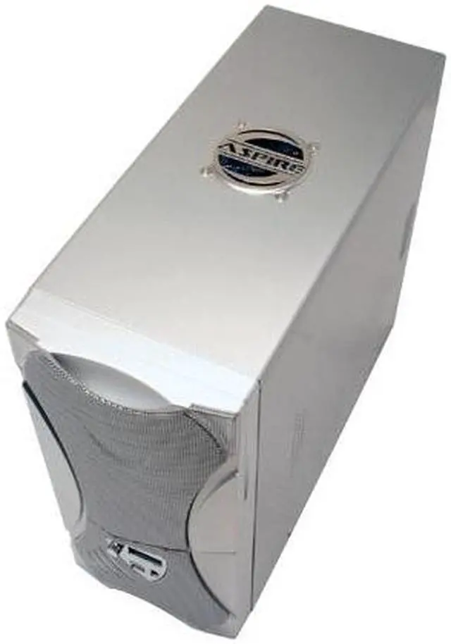 Alt view image 6 of 14 - APEVIA X-Plorer ATXB8KLW-SS Silver Steel ATX Mid Tower Computer Case
