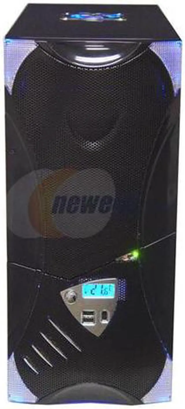 Alt view image 3 of 15 - APEVIA X-Plorer ATXB8KLW-BK Black Steel ATX Mid Tower Computer Case