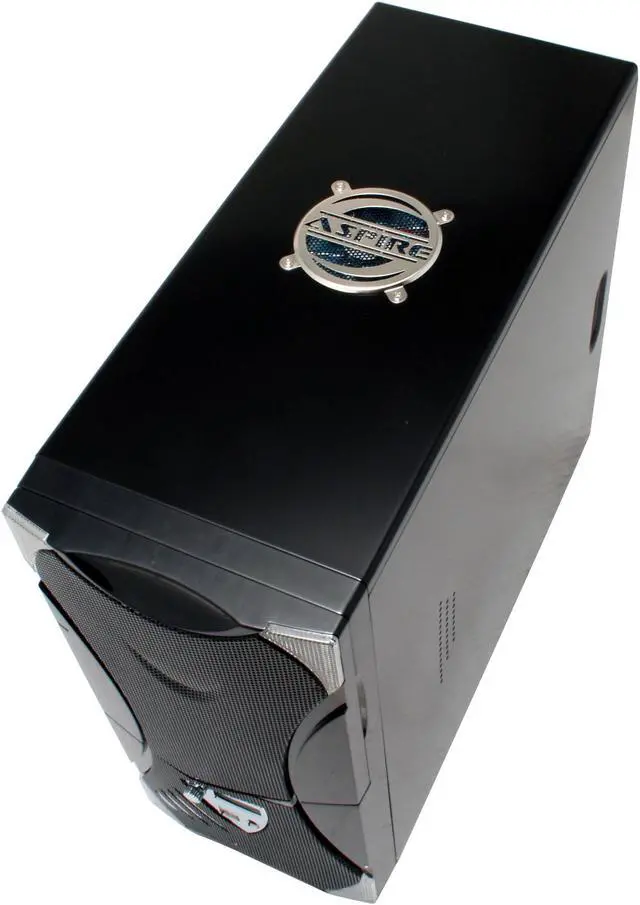 Alt view image 7 of 15 - APEVIA X-Plorer ATXB8KLW-BK Black Steel ATX Mid Tower Computer Case