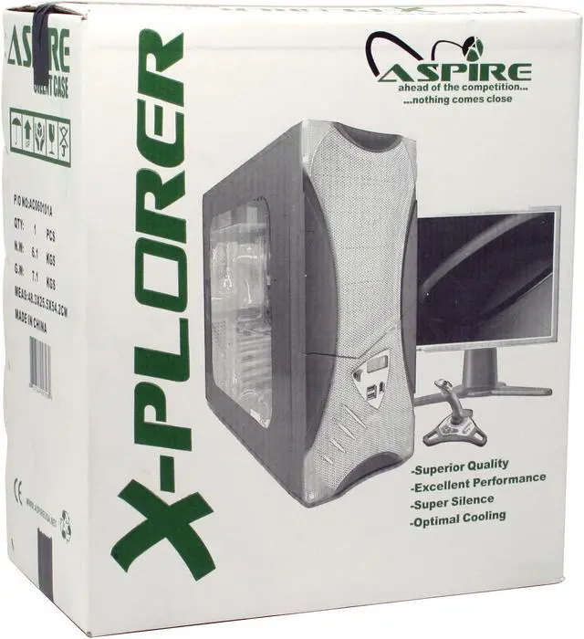 Alt view image 15 of 15 - APEVIA X-Plorer ATXB8KLW-BK Black Steel ATX Mid Tower Computer Case