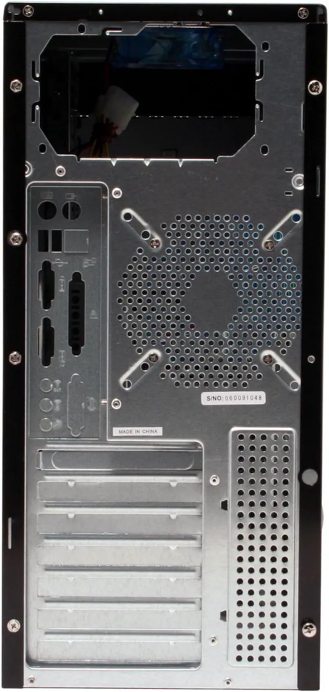 Alt view image 11 of 16 - APEVIA X-Plorer ATXB8KLW-BL Black/Blue Steel ATX Mid Tower Computer Case