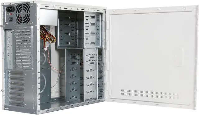 Alt view image 6 of 9 - APEVIA ATX998KL Beige Steel ATX Mid Tower Computer Case 250W Power Supply