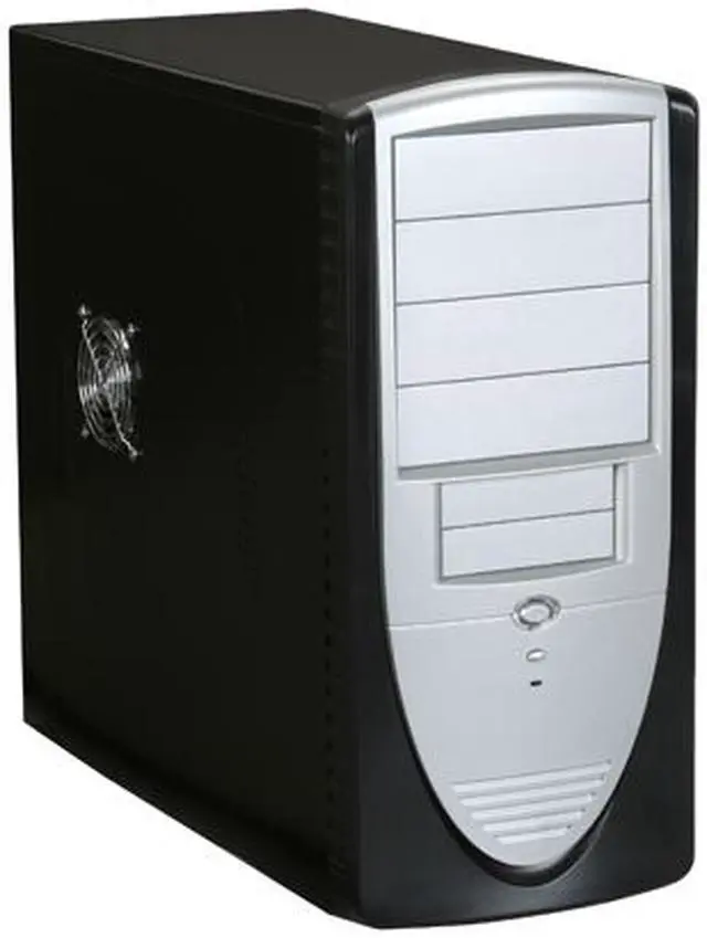Main image of APEVIA ATXB1KL-BK/420 Black/ Silver Steel ATX Mid Tower Computer Case ATX 420W power supply for AMD/Intel Power Supply