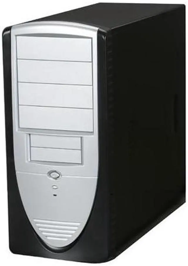 Alt view image 3 of 11 - APEVIA ATXB1KL-BK/420 Black/ Silver Steel ATX Mid Tower Computer Case ATX 420W power supply for AMD/Intel Power Supply