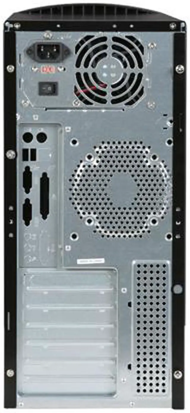 Alt view image 10 of 11 - APEVIA ATXB1KL-BK/420 Black/ Silver Steel ATX Mid Tower Computer Case ATX 420W power supply for AMD/Intel Power Supply