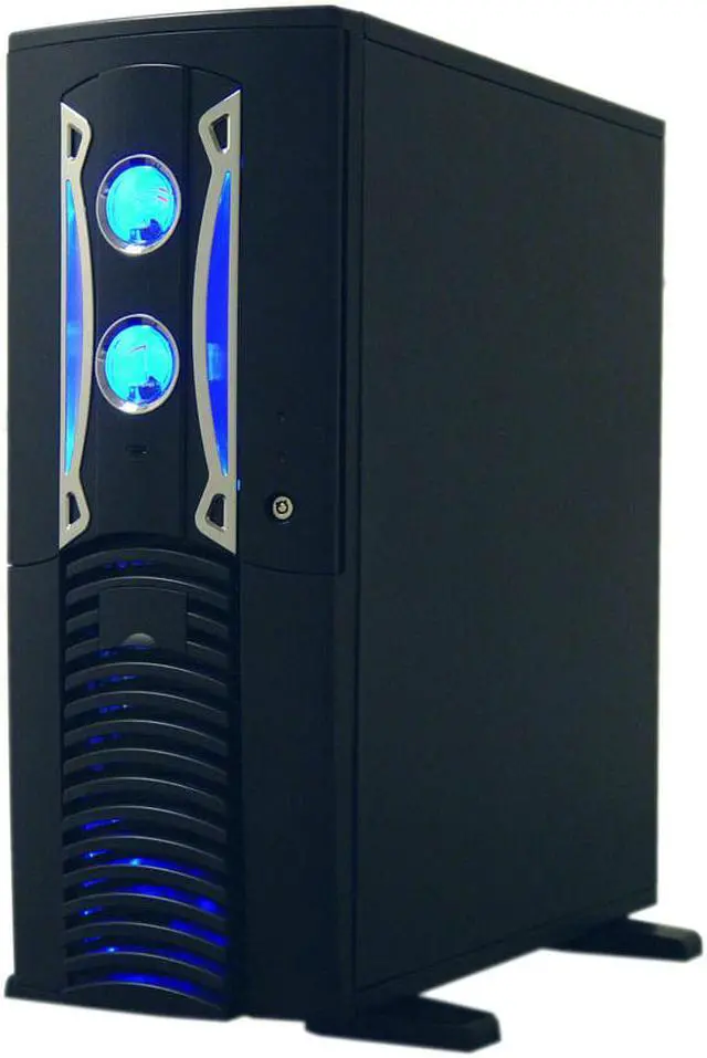 Alt view image 2 of 9 - APEVIA X-PLEASURE-BK Black Aluminum ATX Full Tower Computer Case