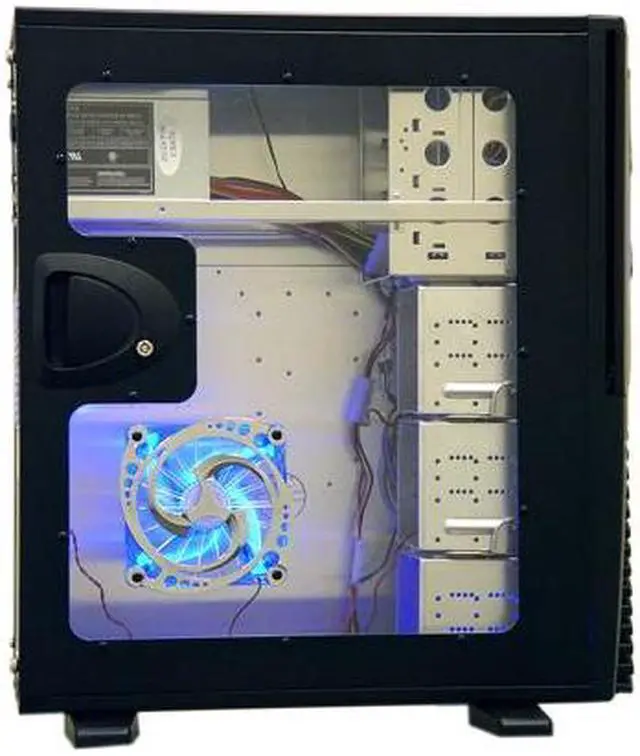 Alt view image 4 of 12 - APEVIA MX-PLEASURE-BK Black Steel ATX Full Tower Computer Case 500W Power Supply