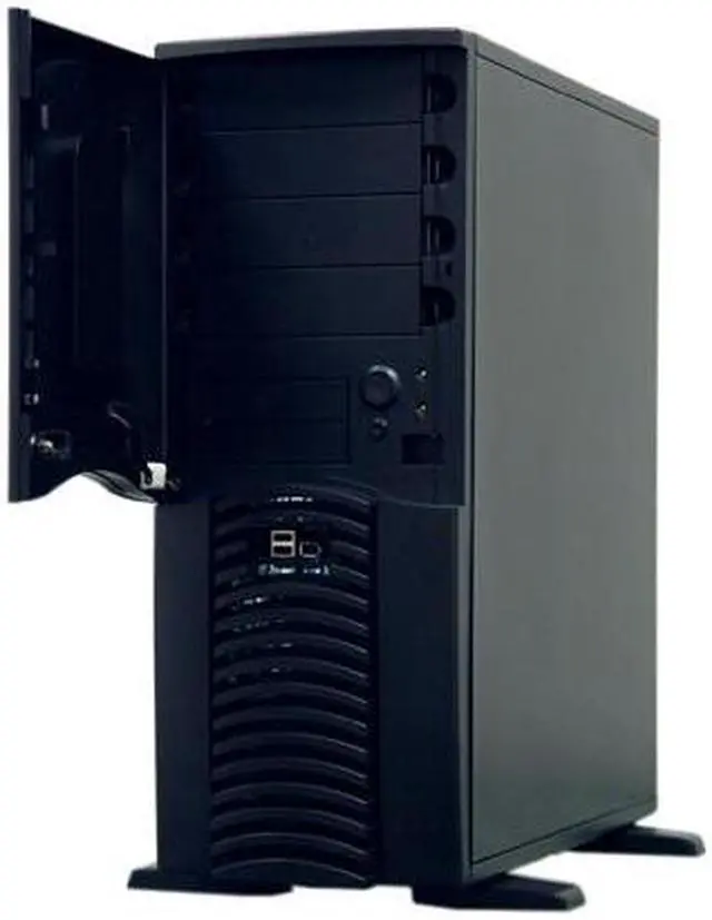 Alt view image 6 of 12 - APEVIA MX-PLEASURE-BK Black Steel ATX Full Tower Computer Case 500W Power Supply