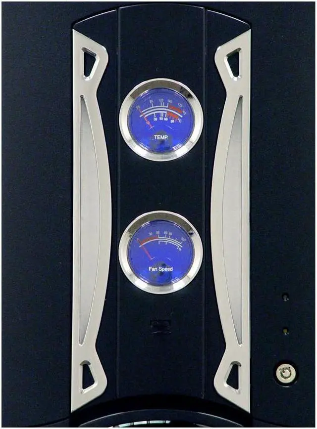 Alt view image 7 of 12 - APEVIA MX-PLEASURE-BK Black Steel ATX Full Tower Computer Case 500W Power Supply