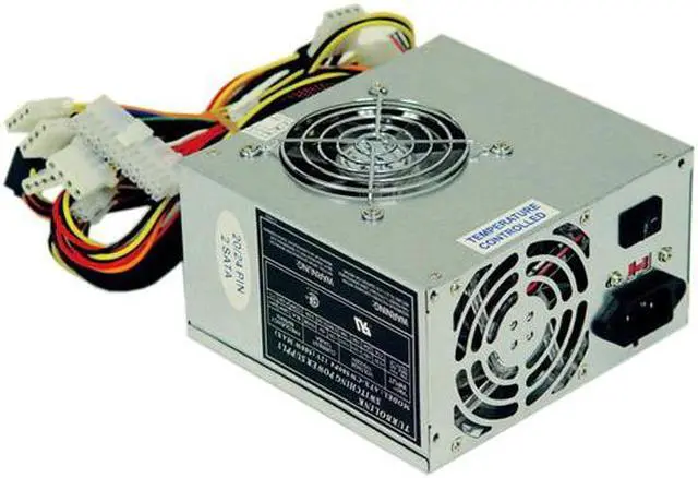 Alt view image 10 of 12 - APEVIA MX-PLEASURE-BK Black Steel ATX Full Tower Computer Case 500W Power Supply