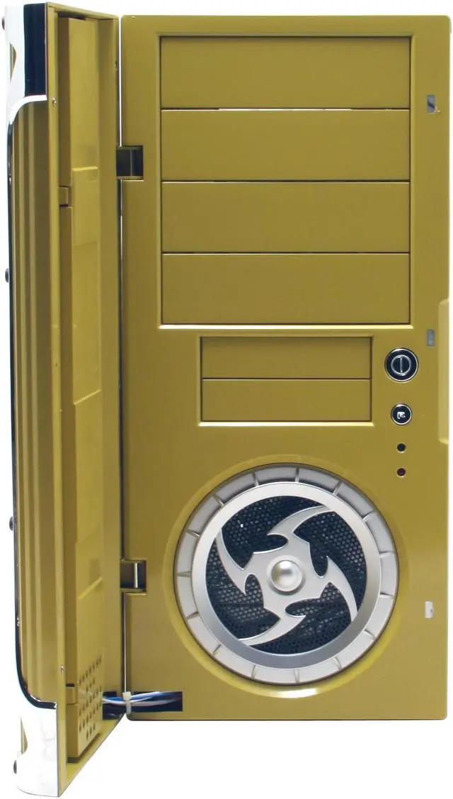 Alt view image 4 of 14 - APEVIA X-CRUISER-YL Yellow Steel ATX Mid Tower Computer Case