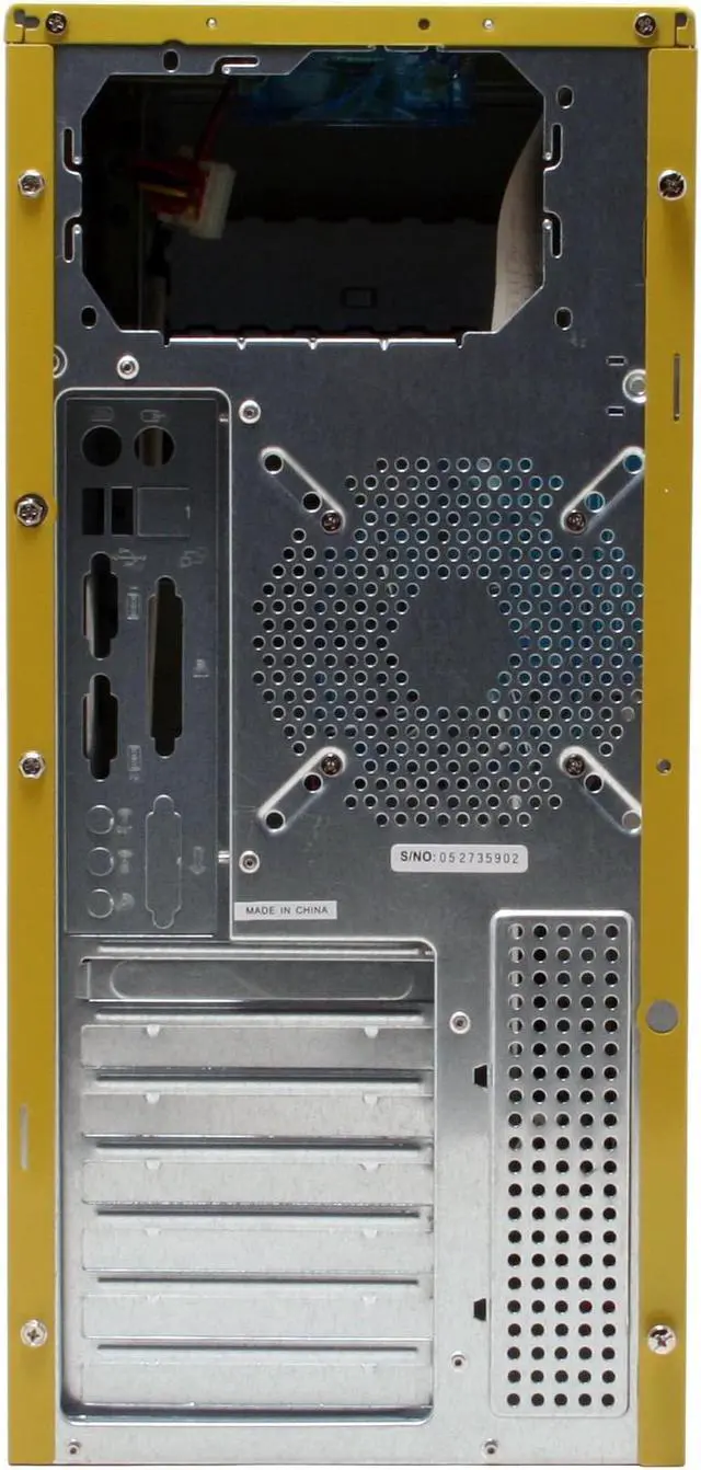 Alt view image 8 of 14 - APEVIA X-CRUISER-YL Yellow Steel ATX Mid Tower Computer Case