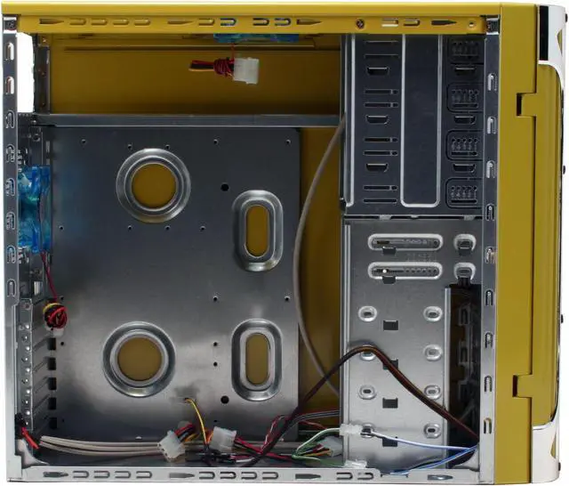 Alt view image 10 of 14 - APEVIA X-CRUISER-YL Yellow Steel ATX Mid Tower Computer Case